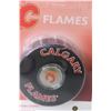 Image 2 : Calgary Flames Special Edition Loonie & Puck Set and 2006-7 Coin Set, Both Sealed