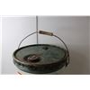 Image 2 : Vintage B-A Service Products Five Gallon Tin Pail 15.75" Tall