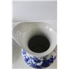 Image 3 : F. Winkle English Ceramic Pitcher 12" Tall and Basin 16.25" Wide