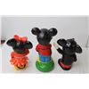 Image 3 : (7) Vintage Mickey & Minnie Mouse Figurines- Coin Banks, Bobbleheads, Misc.