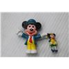 Image 4 : (7) Vintage Mickey & Minnie Mouse Figurines- Coin Banks, Bobbleheads, Misc.