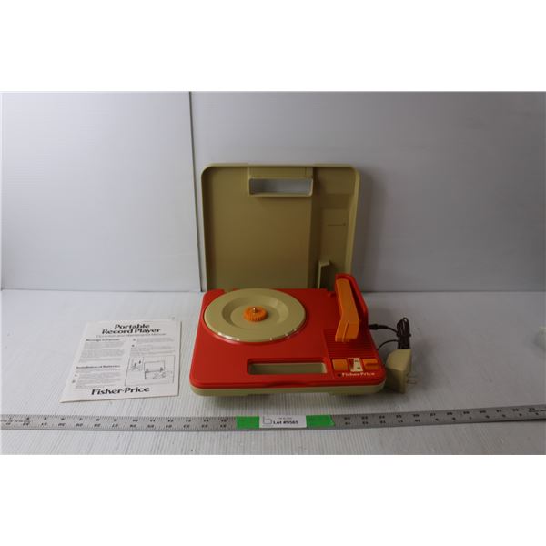 Fisher Price Toy Record Player, Powers On