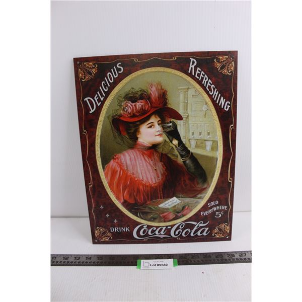 Desperate Enterprises Coca-Cola Metal Wall Art 12.5" x 16"