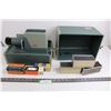 Image 1 : Vintage Argus 300 Slide Projector - Tested with Extra Bulbs and Slide Set Boxes and Instructions
