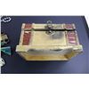 Image 5 : Vintage Wooden Treasure Chest with Assorted Vintage Jewelry 7" x 4.5" x 4.5"