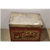 Image 1 : * Metal Vintage Bread Box - Some Wear - 19" x 13" x 15"