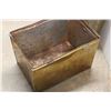 Image 4 : * Metal Vintage Bread Box - Some Wear - 19" x 13" x 15"