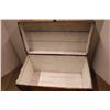 Image 2 : * Vintage Steamer Trunk - Some Wear - 32" x 18" x 20"