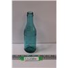Image 1 : Vintage Blue Coca Cola Glass Bottle - 8" Tall
