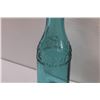 Image 2 : Vintage Blue Coca Cola Glass Bottle - 8" Tall