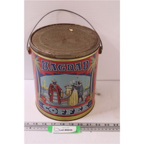 Bagdad Coffee Collector Tin - 9" x 8"