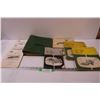 Image 1 : John Deere Parts List Binder w/Contents, AMA Farming Implements Spec Sheets, Co-Op Implements Discer