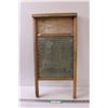 Image 1 : The Fraser Washboard - 12" x 24" - Some Wear