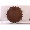 Image 1 : Wood Cutting Metal Saw Blade - 22.5" Diameter