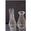Image 2 : (4) Kerosene Lamp Chimneys - 11", 8.5", 7.5"