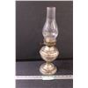 Image 1 : Kerosene Lamp w/Metal Base - 17" x 5"