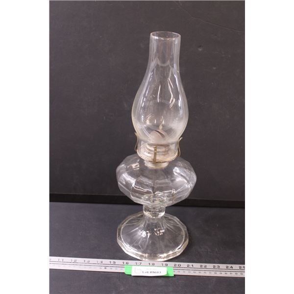 White Brand Kerosene Lamp - 17" x 6"