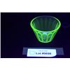 Image 1 : Uranium Glass Anchor Hocking Custard Cup - 2" x 3"