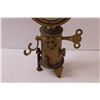 Image 3 : Custom Built Steampunk Style Pendulux Battery Operated Clock - 10" x 6" - As Is