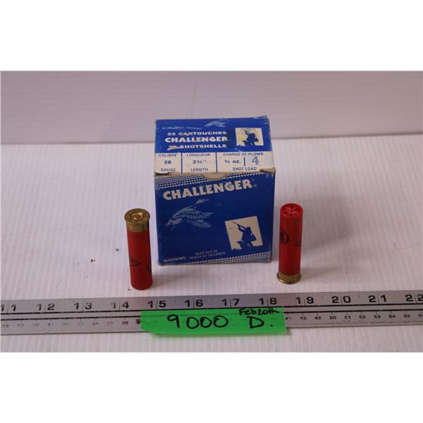 *^ Shotgun Ammo - 28 Gauge - Valid PAL Required