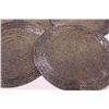 Image 2 : (7) Beaded Serving Place Mats - 14" Diameter