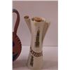 Image 2 : Mexican Style Pottery Vase - 13" Tall & Vintage Turkish Coffee Pot - 12" Tall