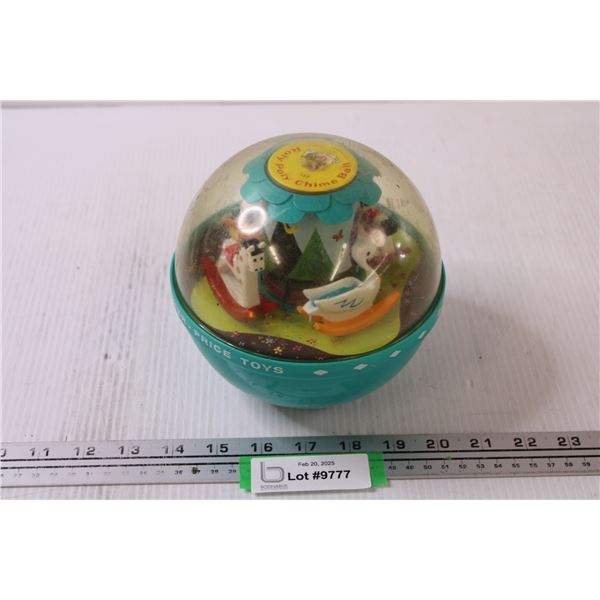 Fisher Price Roly Poly Chime Ball Children's Toy - Retro