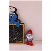 Image 2 : Papa Smurf Stuffy, Smurfs Chalkboard - 18" x 12", Misc Toys
