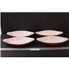 Image 1 : (4) Au Gratin Baking Dishes - Made in Korea - 11" x 6"