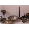 Image 3 : Silver Plated Dishes, Goblets, Sugar & Creamer Sets, Bowl, Misc