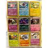 Image 2 : (90) Pokémon Card Collection including 9X Hollow Cards in Sleeves/Binder