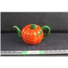 Image 1 : Vintage Tomato Ware Tea Pot - Good Condition