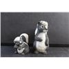 Image 2 : Skunk Family Outdoor Garden Decoration