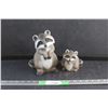Image 1 : Racoon Family Outdoor Garden Decoration