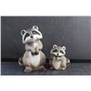 Image 2 : Racoon Family Outdoor Garden Decoration