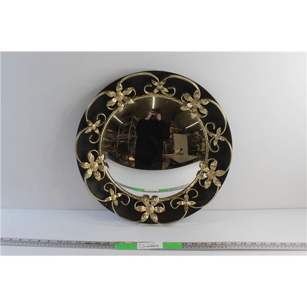 Vintage 16'' Wall Hanging Convex Mirror