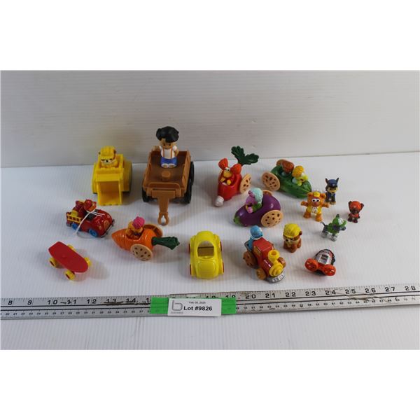 Paw Patrol and Sesame Street Kid Toys