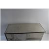 Image 2 : Metal Antique Hoosier Style Bread/Pie Box Storage Bin 19'' x 10 1/2'' x 8''