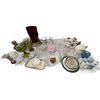Image 1 : Large Group of Misc. Vintage Tableware/Plates/Crystalware & Vases - includes Salisbury Porcelain/Sta