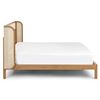Image 2 : ARTICLE - Group of 3 Candra Queen Bed, Oak - includes BOX 1/3 + two BOXES 3/4