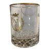 Image 2 : Crystalware Set New in Box - includes a set of 6 Gold P&T Liquor Glasses & Complete D'Arques Longcha