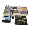 Image 2 : Group of Vintage Cassette Tapes & Cassette/CD Players - includes 2 Walkmans/Box full of New Lighters