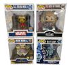 Image 1 : NEW Group of 4 Pop "Marvel" Figurines - includes Iron Man 2, Villains, Evil Queen etc.