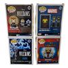Image 2 : NEW Group of 4 Pop "Marvel" Figurines - includes Iron Man 2, Villains, Evil Queen etc.