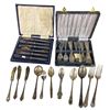Image 2 : Group of Silverware & Silver-Plated Items - includes a Silver Tray Stamp SP 30544/Cutlery/Copper etc