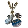 Image 8 : Shelf lot of Tableware & Decor - includes Chinses Hand Painted Plated/Imperia Limoges Porcelain Fram