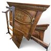 Image 1 : Italian Renaissance Style Queen Bed Set - includes Framed, Headboard (5 pcs - might be incomplete)
