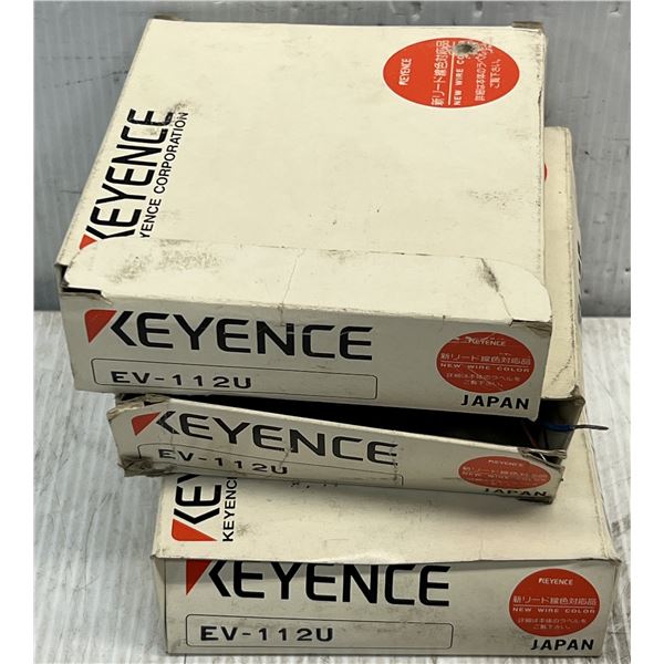 (3) Keyence #EV-112U