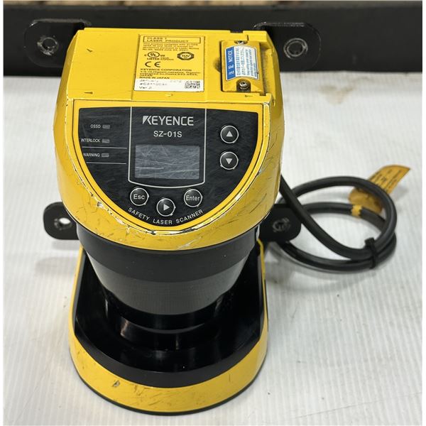 Keyence #SZ-01S Safety Laser Scanner Multi-Bank Multi-Zone