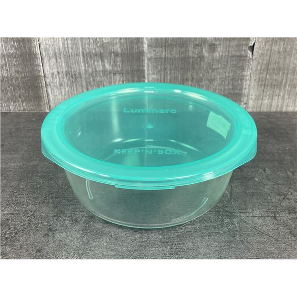 920ml Glass Round Keep N Boxes, Arcoroc P5523 - Lot of 36 | R4-2